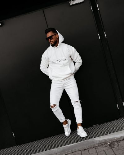 Bluza męska OLAVOGA VALLARO 2026 ecru - FashionPlace - 1