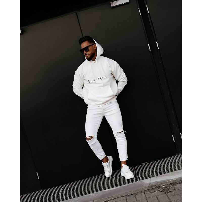 Bluza męska OLAVOGA VALLARO 2026 ecru - FashionPlace - 1