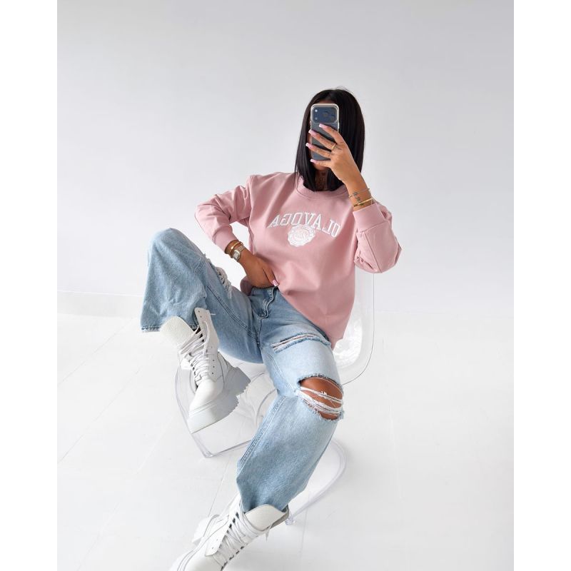 Bluza damska OLAVOGA LULU 2026 róż - FashionPlace - 1