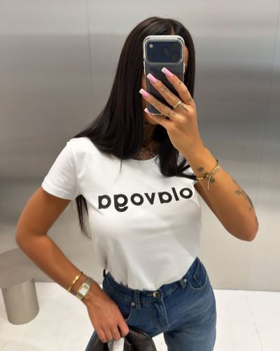 T-shirt damski OLAVOGA EARLY 2026 biały - FashionPlace - 3