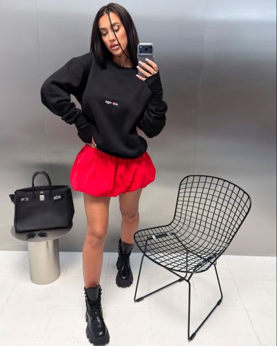 Bluza damska OLAVOGA CHOOSE 2026 czerń - FashionPlace - 2