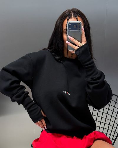 Bluza damska OLAVOGA CHOOSE 2026 czerń - FashionPlace - 3