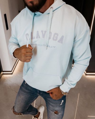 Bluza męska OLAVOGA RENAY 2026 sky blue - FashionPlace - 3