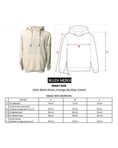 Bluza męska OLAVOGA RENAY 2026 sky blue - FashionPlace - 4