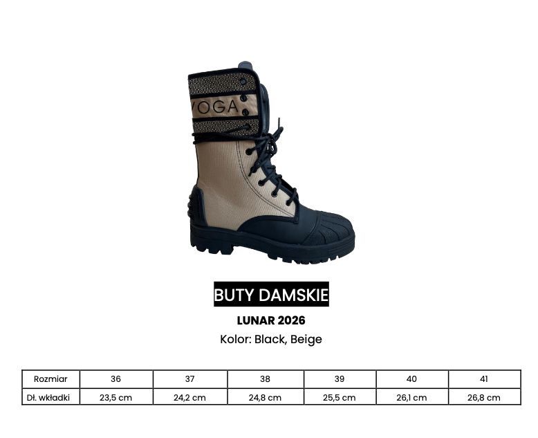 Buty damskie OLAVOGA LUNAR 2026 czerń