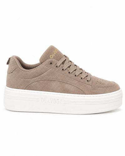 Buty damskie OLAVOGA KASATO 2026 beż - FashionPlace - 4