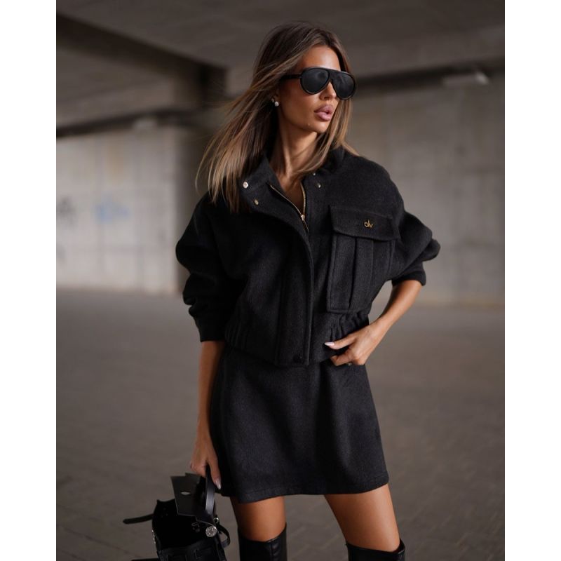 Komplet damski OLAVOGA BISQUE 2026 czerń - FashionPlace - 1