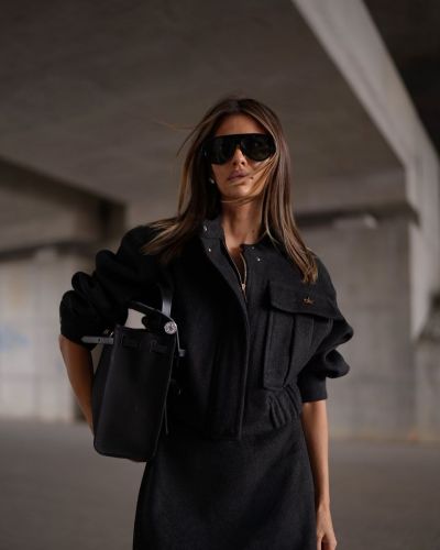Komplet damski OLAVOGA BISQUE 2026 czerń - FashionPlace - 3