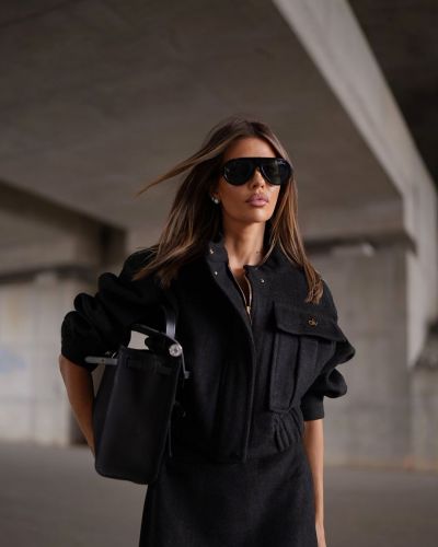 Komplet damski OLAVOGA BISQUE 2026 czerń - FashionPlace - 4