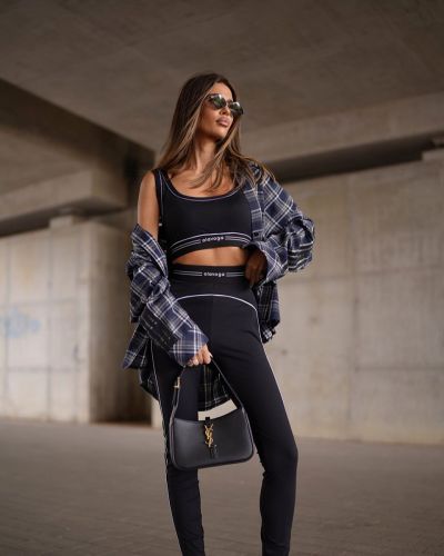 Komplet damski OLAVOGA TOMA 2026 czerń - FashionPlace - 1