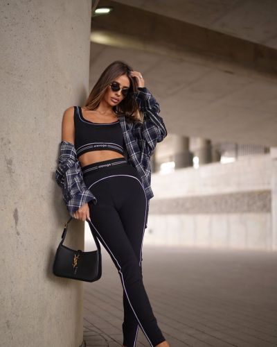Komplet damski OLAVOGA TOMA 2026 czerń - FashionPlace - 3