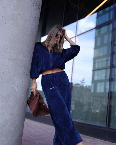 Komplet damski OLAVOGA AMBITION 2026 navy blue - FashionPlace - 1