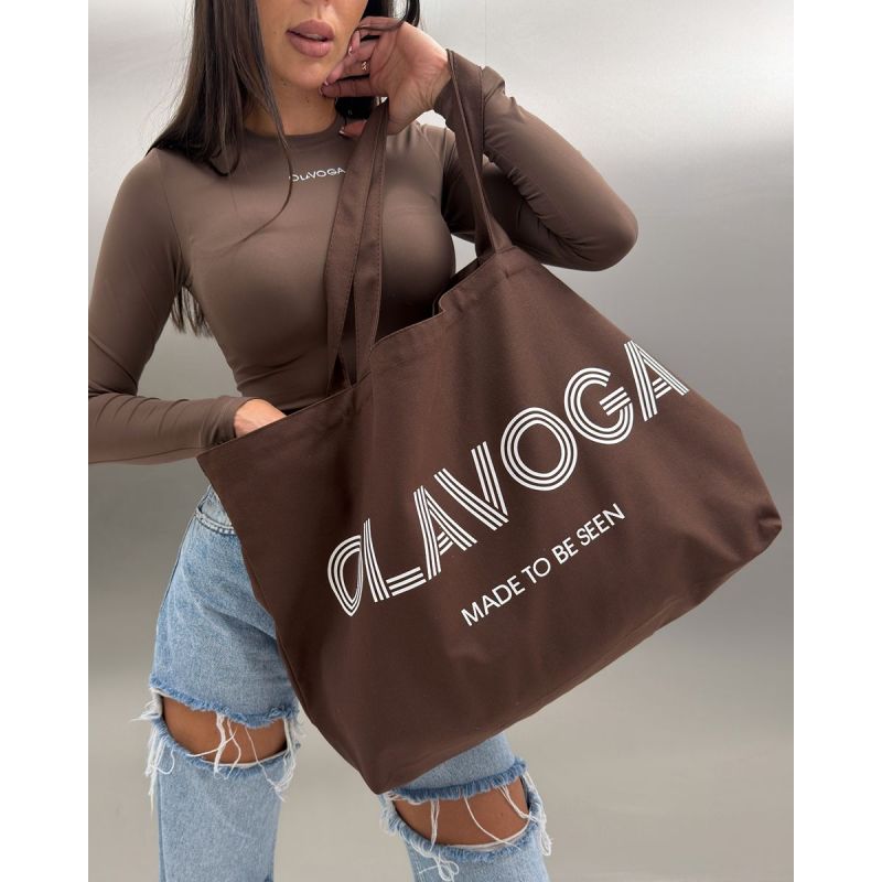 Torba damska OLAVOGA CUTO 2026 brąz - FashionPlace - 1