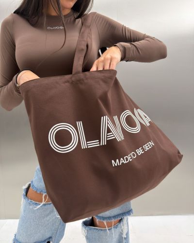 Torba damska OLAVOGA CUTO 2026 brąz - FashionPlace - 4