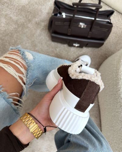 Buty damskie OLAVOGA LULL 2026 brąz - FashionPlace - 3