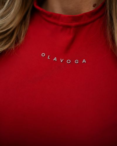 Komplet damski OLAVOGA NOTO 2026 czerwień - FashionPlace - 2