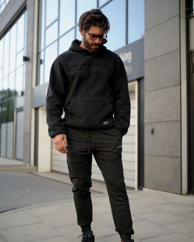 Spodnie męskie OLAVOGA KIURE 2026 czerń - FashionPlace - 1