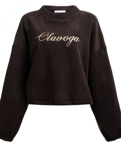 Bluza damska OLAVOGA RETOA 2026 brąz - FashionPlace - 7