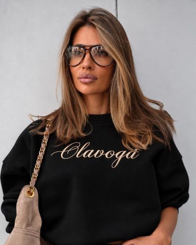 Bluza damska OLAVOGA RETOA 2026 czerń - FashionPlace - 3