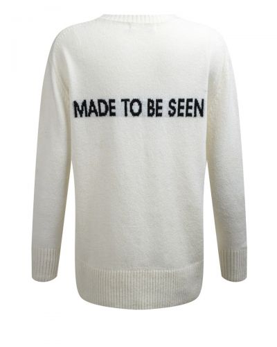 Sweter damski OLAVOGA ALLSA 2026 ecru - FashionPlace - 6