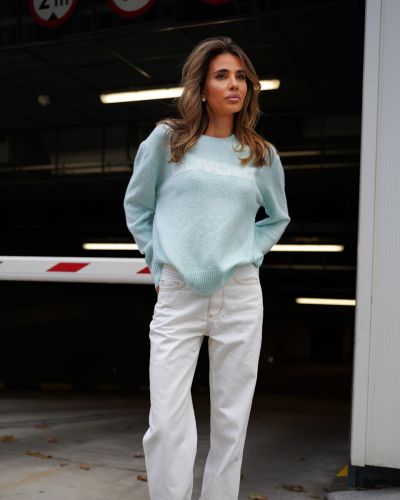 Sweter damski OLAVOGA ALLSA 2026 sky blue - FashionPlace - 1