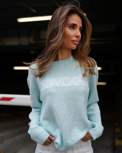 Sweter damski OLAVOGA ALLSA 2026 sky blue - FashionPlace - 3