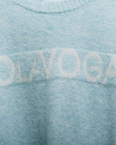 Sweter damski OLAVOGA ALLSA 2026 sky blue - FashionPlace - 8