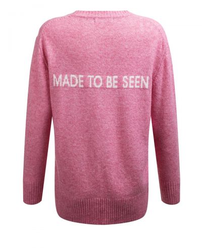 Sweter damski OLAVOGA ALLSA 2026 róż - FashionPlace - 5