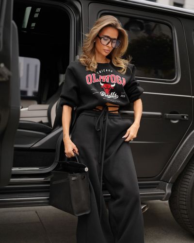 Bluza damska OLAVOGA FLANO 2026 czerń - FashionPlace - 5