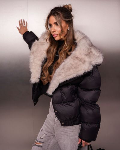 Kurtka damska OLAVOGA BOBI 2026 czerń - FashionPlace - 2