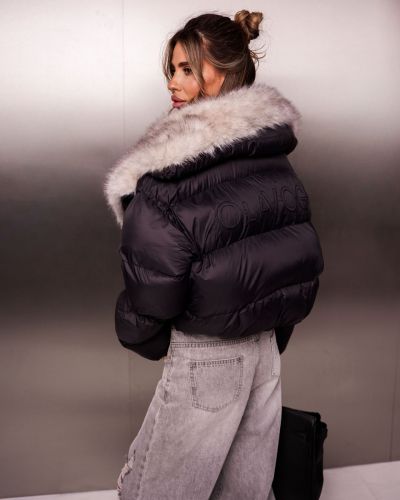 Kurtka damska OLAVOGA BOBI 2026 czerń - FashionPlace - 3