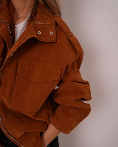 Kurtka damska OLAVOGA RYZEN 2026 camel - FashionPlace - 2