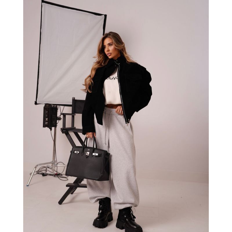 Kurtka damska OLAVOGA RYZEN 2026 czerń - FashionPlace - 1