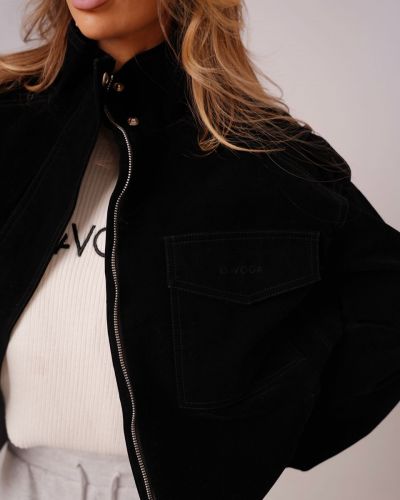 Kurtka damska OLAVOGA RYZEN 2026 czerń - FashionPlace - 4