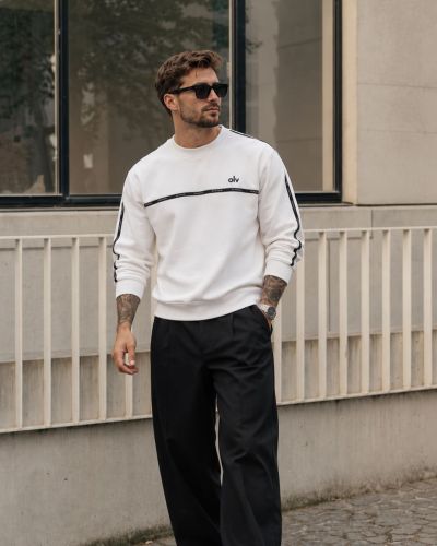 Bluza męska OLAVOGA ENUOR 2026 ecru - FashionPlace - 1