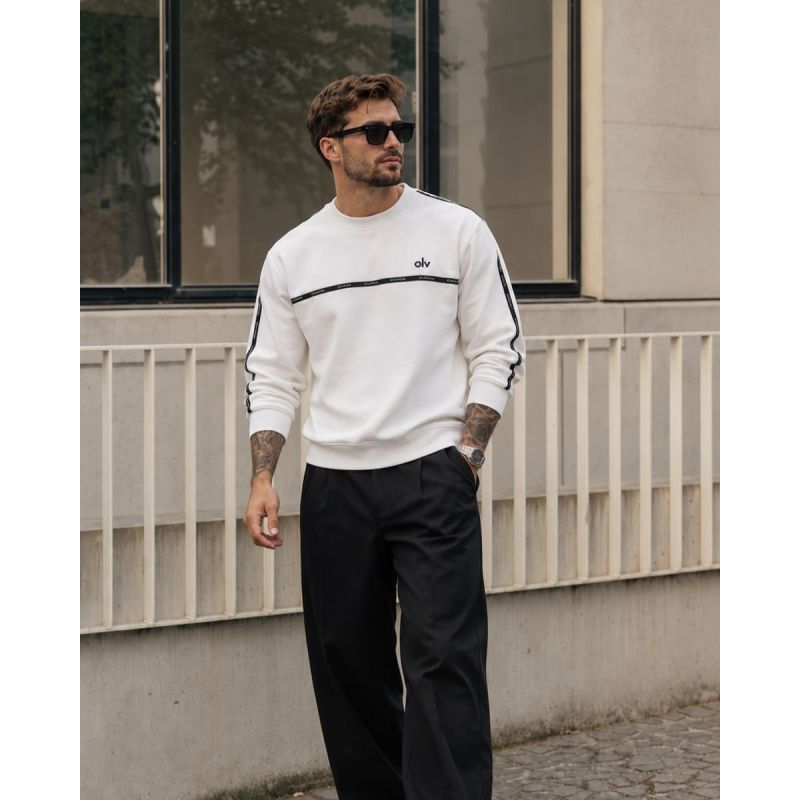 Bluza męska OLAVOGA ENUOR 2026 ecru - FashionPlace - 1