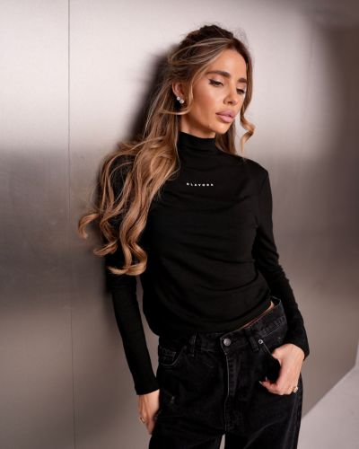 Bluzka damska OLAVOGA TEROWEM 2026 czerń - FashionPlace - 3