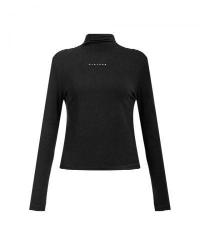 Bluzka damska OLAVOGA TEROWEM 2026 czerń - FashionPlace - 5