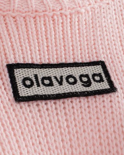 Sweter damski OLAVOGA MOSSI 2026 pudrowy róż - FashionPlace - 4