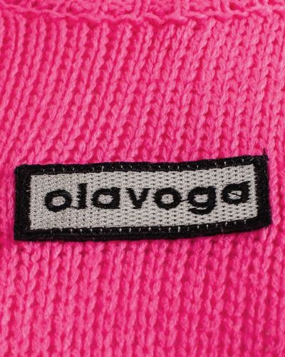 Sweter damski OLAVOGA MOSSI 2026 neon róż - FashionPlace - 5