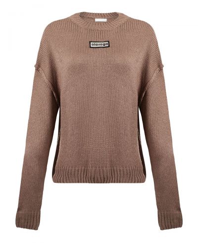 Sweter damski OLAVOGA MOSSI 2026 beż - FashionPlace - 6