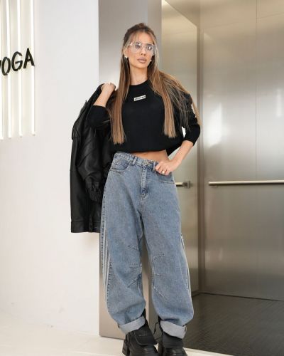 Sweter damski OLAVOGA MOSSI 2026 czerń - FashionPlace - 3