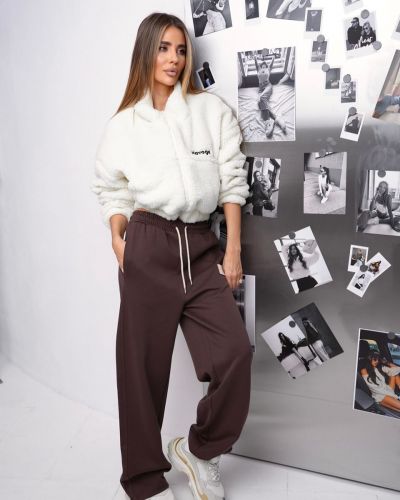 Bluza damska OLAVOGA KEEP 2026 ecru - FashionPlace - 4