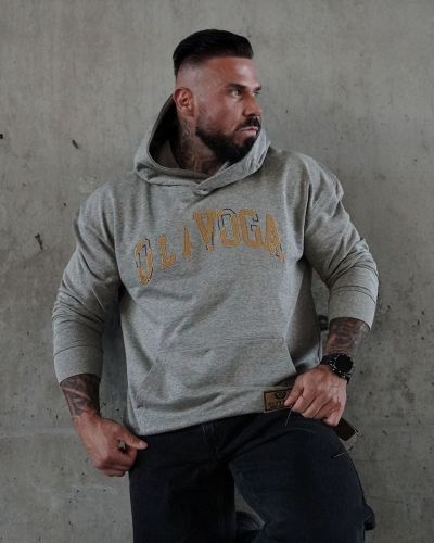 Bluza męska OLAVOGA FLYTION 2026 szara - FashionPlace - 1