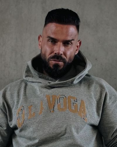 Bluza męska OLAVOGA FLYTION 2026 szara - FashionPlace - 2