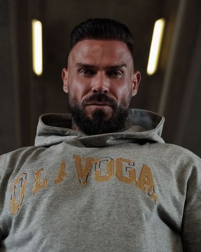Bluza męska OLAVOGA FLYTION 2026 szara - FashionPlace - 5