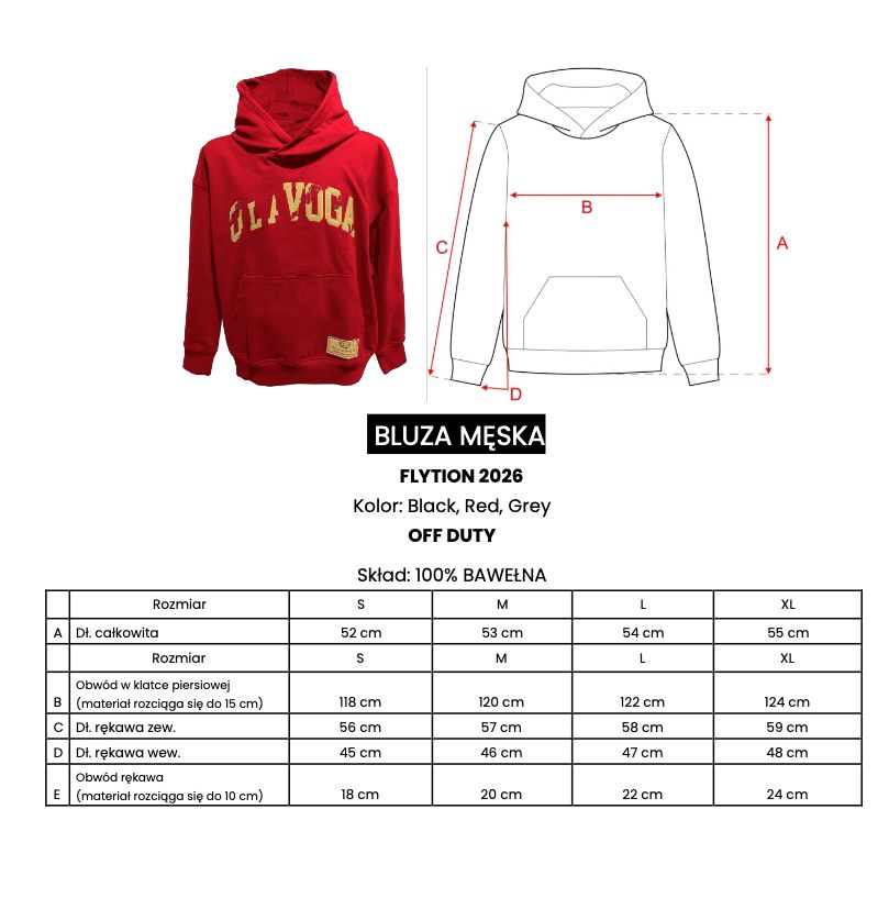Bluza męska OLAVOGA FLYTION 2026 szara