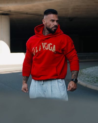 Bluza męska OLAVOGA FLYTION 2026 czerwień - FashionPlace - 1