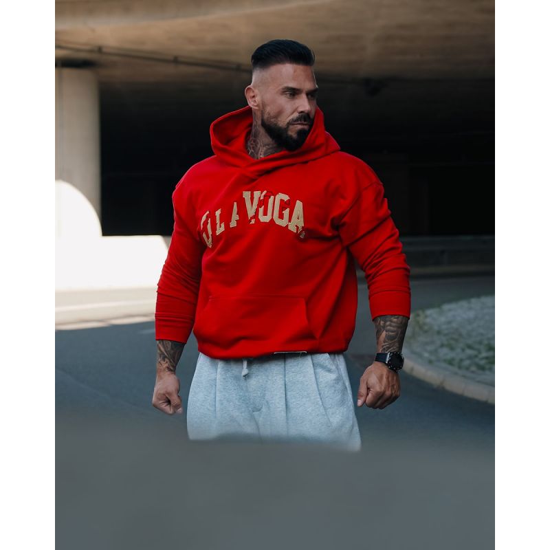 Bluza męska OLAVOGA FLYTION 2026 czerwień - FashionPlace - 1