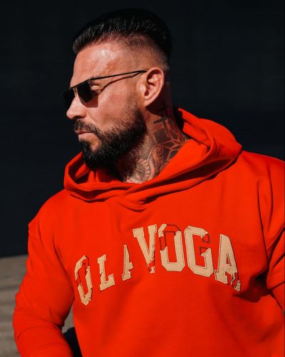 Bluza męska OLAVOGA FLYTION 2026 czerwień - FashionPlace - 3